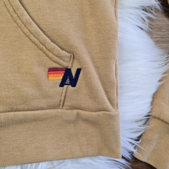 Aviator Nation RARE 6 Stripe Hoodie Sweatshirt XS - Picture 8 of 15
